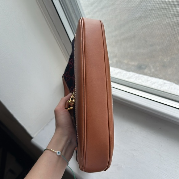 ✨ GUCCI Navy & Burgundy GG Supreme Small 'Jackie 1961' Bag - Picture 8 of 11